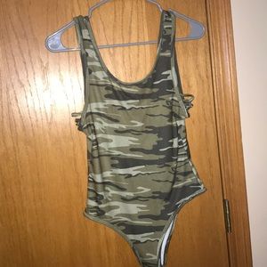 Camouflage bodysuit